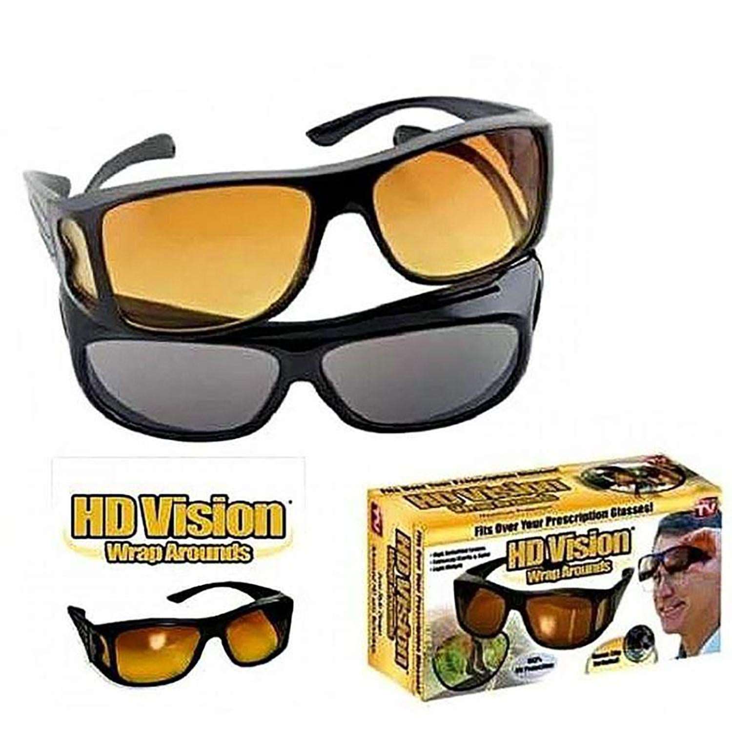 Day and Night Vision Glasses (Pack Of 2)