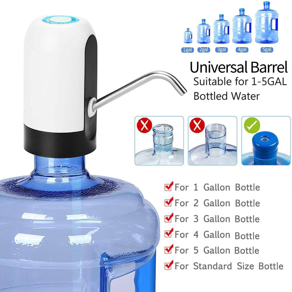 Portable Automatic Rechargeable USB Water Dispenser Pump