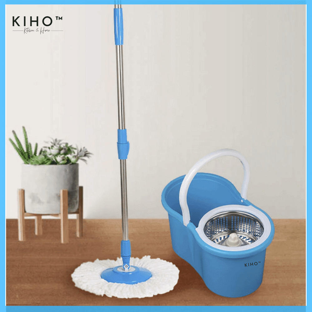 Easy Spin Magic Mop With Steel Bucket